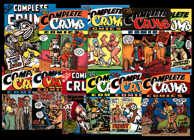 The Complete Crumb Comics editados por Fantagraphics